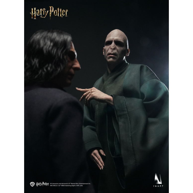 INART - Harry Potter y las Reliquias de la Muerte - Figura coleccionable de Voldemort, versión Deluxe, escala 1/6