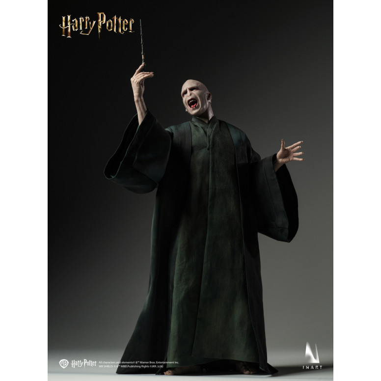 INART - Harry Potter y las Reliquias de la Muerte - Figura coleccionable de Voldemort, versión Deluxe, escala 1/6