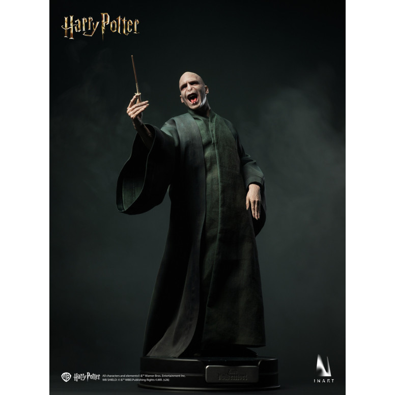 INART - Harry Potter y las Reliquias de la Muerte - Figura coleccionable de Voldemort, versión Deluxe, escala 1/6
