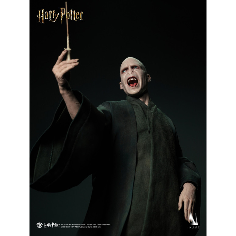 INART - Harry Potter y las Reliquias de la Muerte - Figura coleccionable de Voldemort, versión Deluxe, escala 1/6