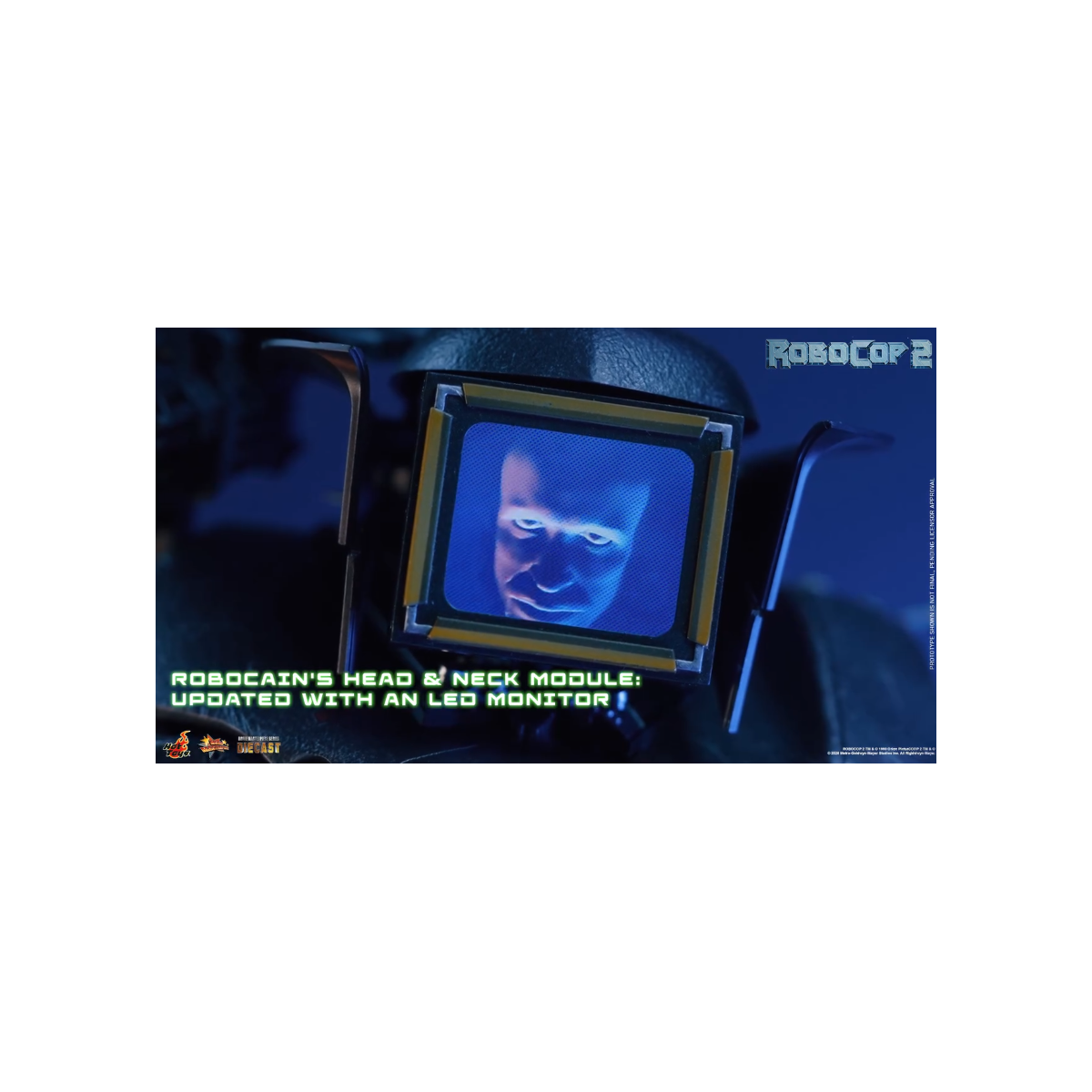 Hot Toys - RoboCop 2 - RoboCain Movie Masterpiece figura de acción 1/6