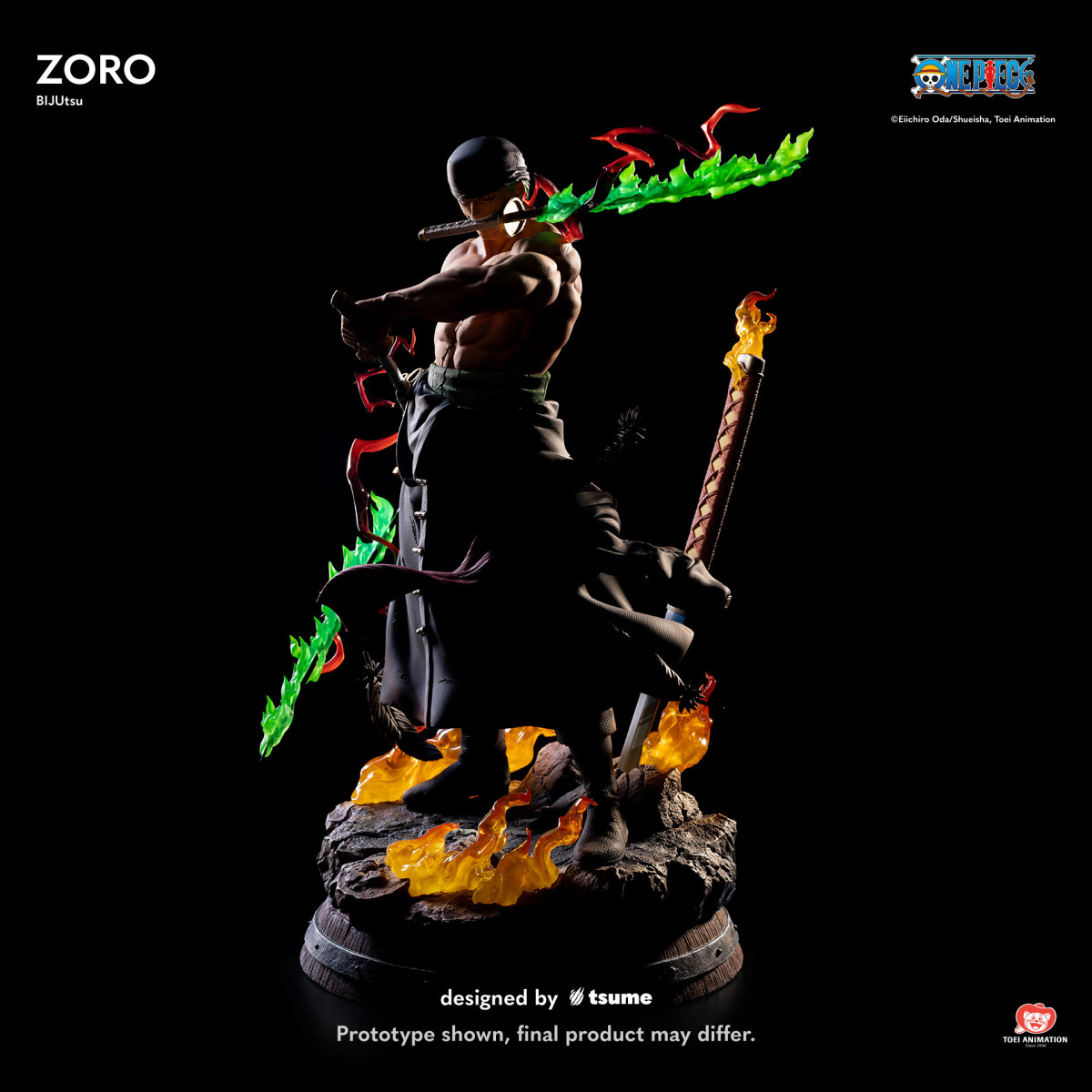 Tsume BIJUtsu - Zoro - Colección «El Trío de los Monstruos», 1/4