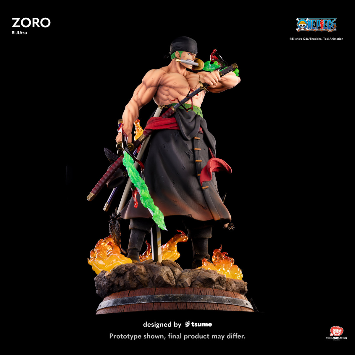 Tsume BIJUtsu - Zoro - Colección «El Trío de los Monstruos», 1/4