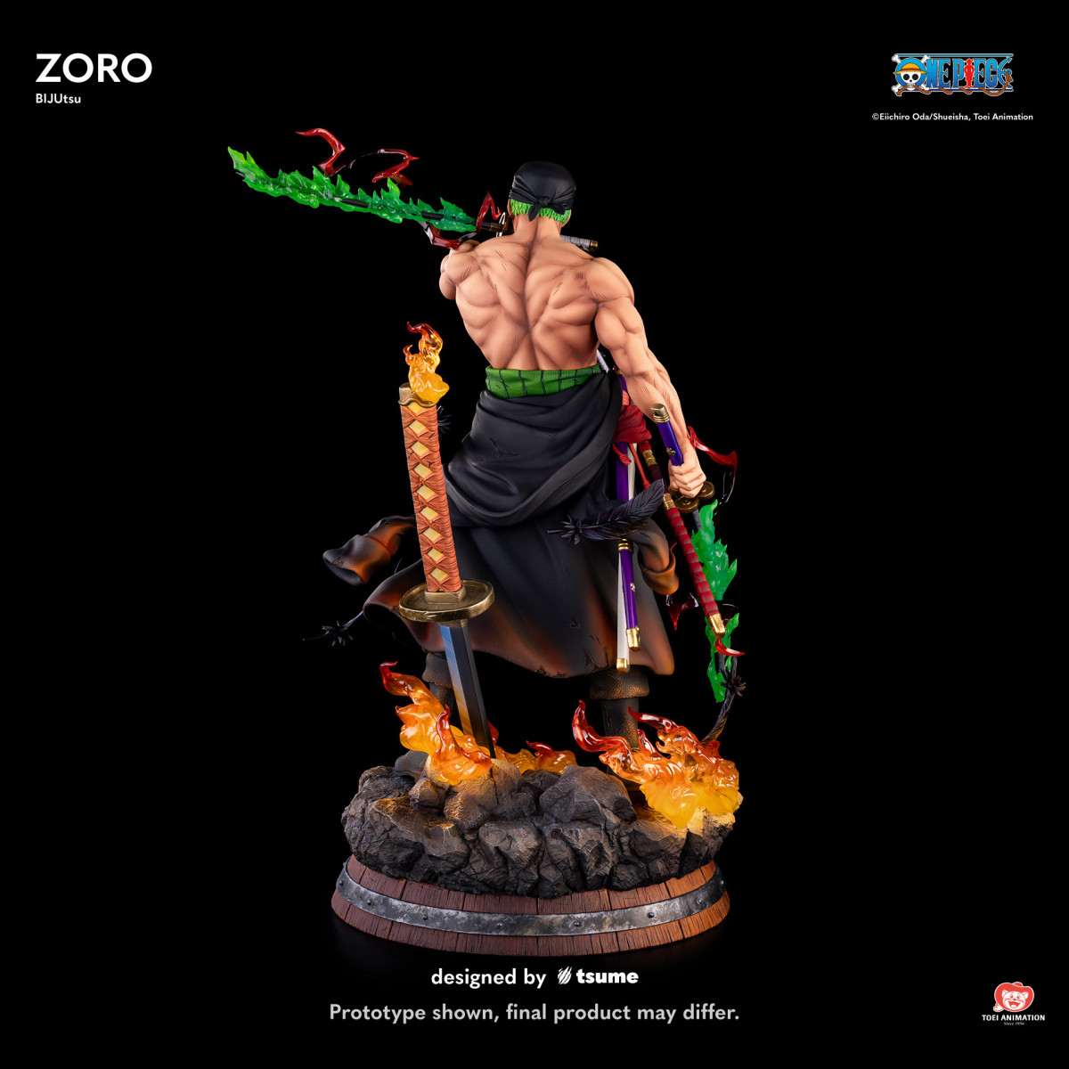 Tsume BIJUtsu - Zoro - Colección «El Trío de los Monstruos», 1/4