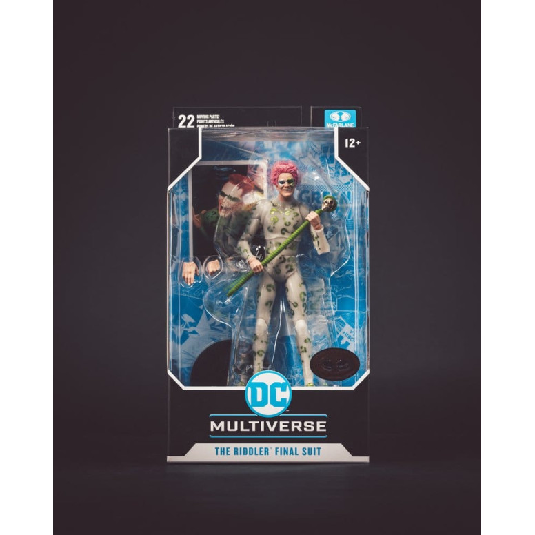 Mc Farlane - DC Multiverse - El Acertijo (Traje definitivo) (Edición Platino Rojo) - Batman Forever