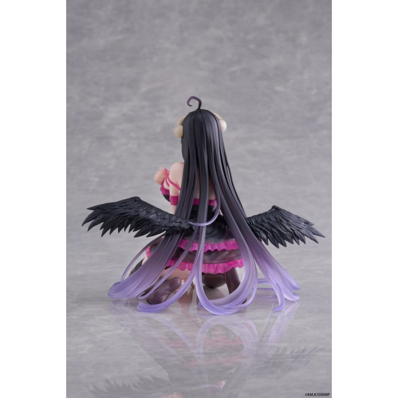 Taito - Figura de escritorio de Albedo (versión en camisón) - Overlord
