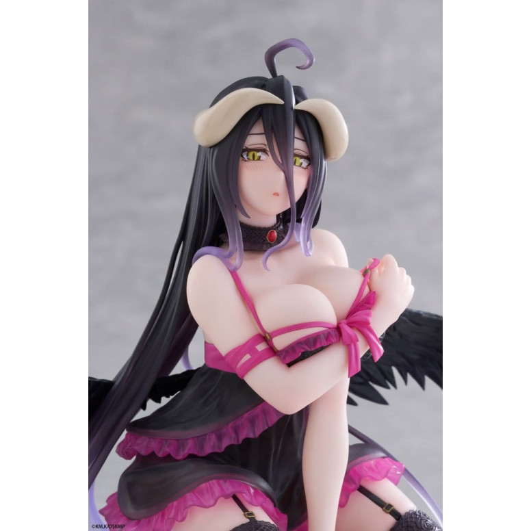 Taito - Figura de escritorio de Albedo (versión en camisón) - Overlord