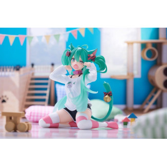Taito - Camiseta «Desktop Cute Figure Hatsune Miku Cat Ear», versión