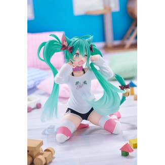 Taito - Camiseta «Desktop Cute Figure Hatsune Miku Cat Ear», versión