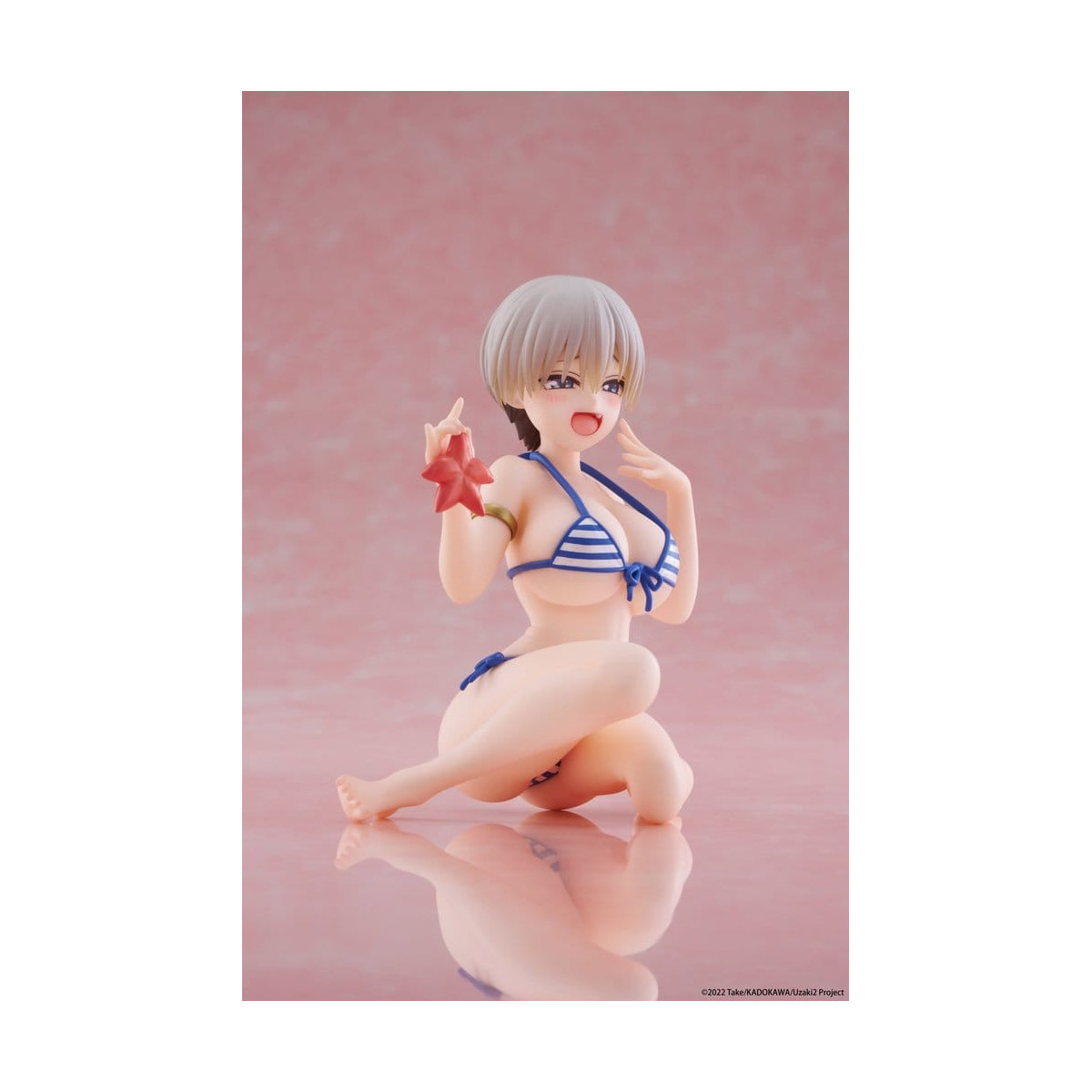 Taito - Figura de escritorio de Hana Uzaki (versión en bañador) - ¡Uzaki-chan quiere salir por ahí!