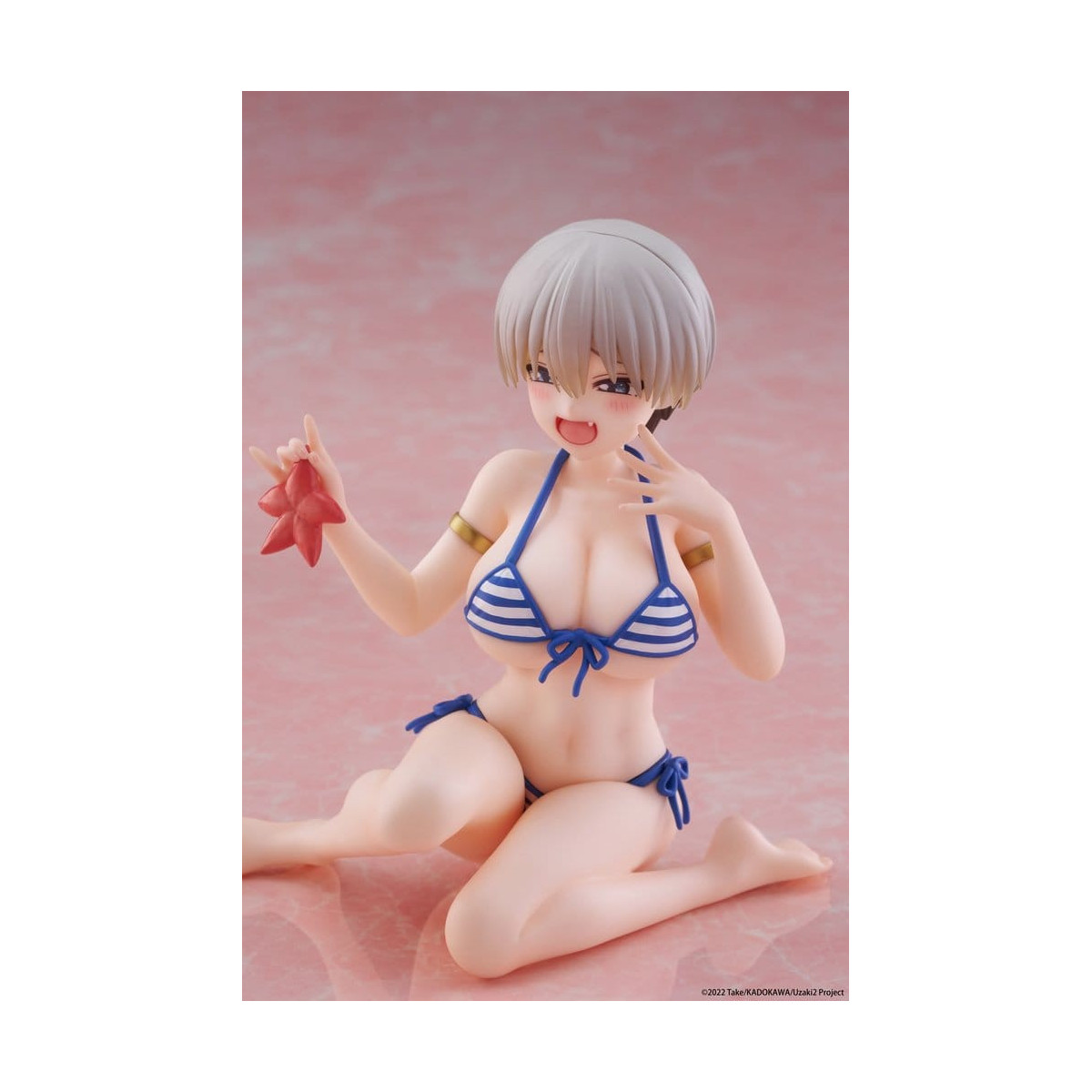 Taito - Figura de escritorio de Hana Uzaki (versión en bañador) - ¡Uzaki-chan quiere salir por ahí!