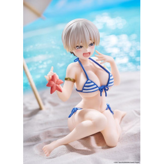 Taito - Figura de escritorio de Hana Uzaki (versión en bañador) - ¡Uzaki-chan quiere salir por ahí!