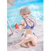 Taito - Figura de escritorio de Hana Uzaki (versión en bañador) - ¡Uzaki-chan quiere salir por ahí!