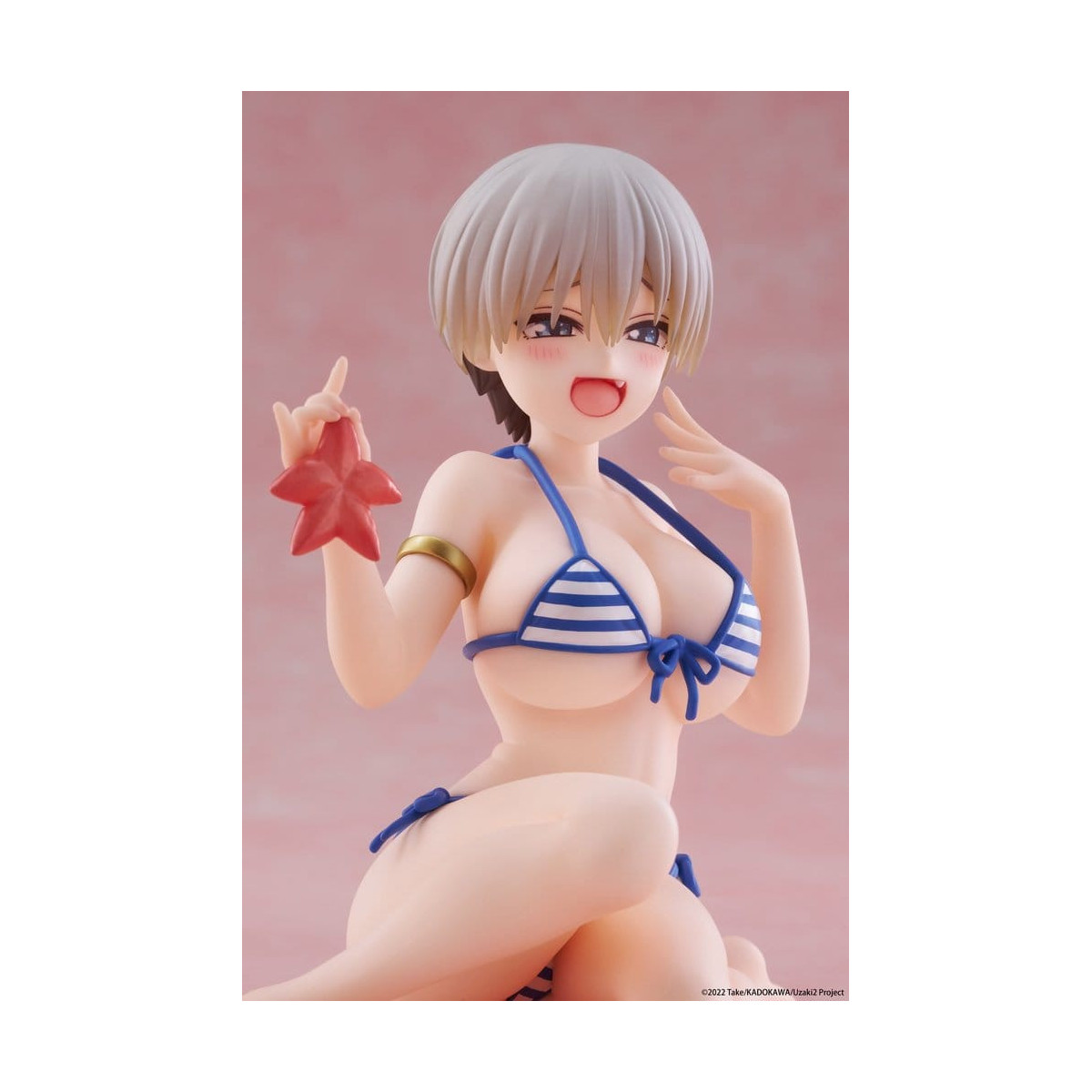 Taito - Figura de escritorio de Hana Uzaki (versión en bañador) - ¡Uzaki-chan quiere salir por ahí!