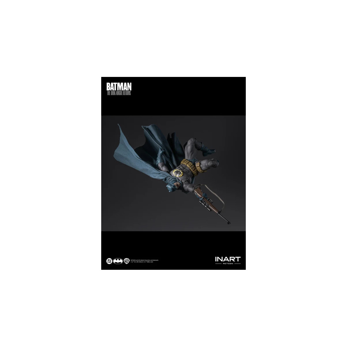 INART - Batman: El regreso del Caballero Oscuro - Figura de Batman (traje azul) a escala 1/12