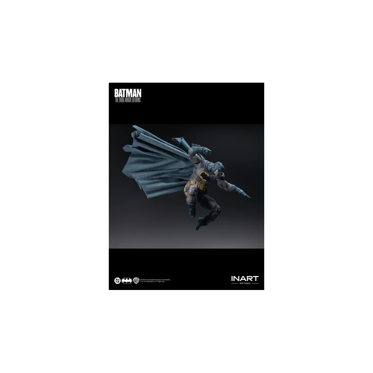 INART - Batman: El regreso del Caballero Oscuro - Figura de Batman (traje azul) a escala 1/12