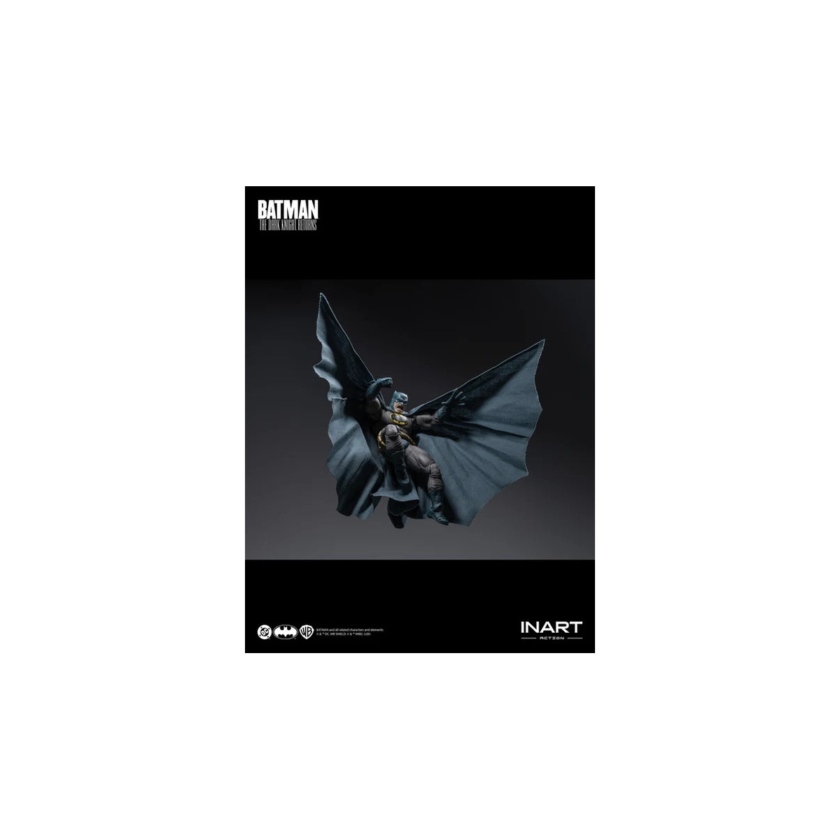 INART - Batman: El regreso del Caballero Oscuro - Figura de Batman (traje azul) a escala 1/12