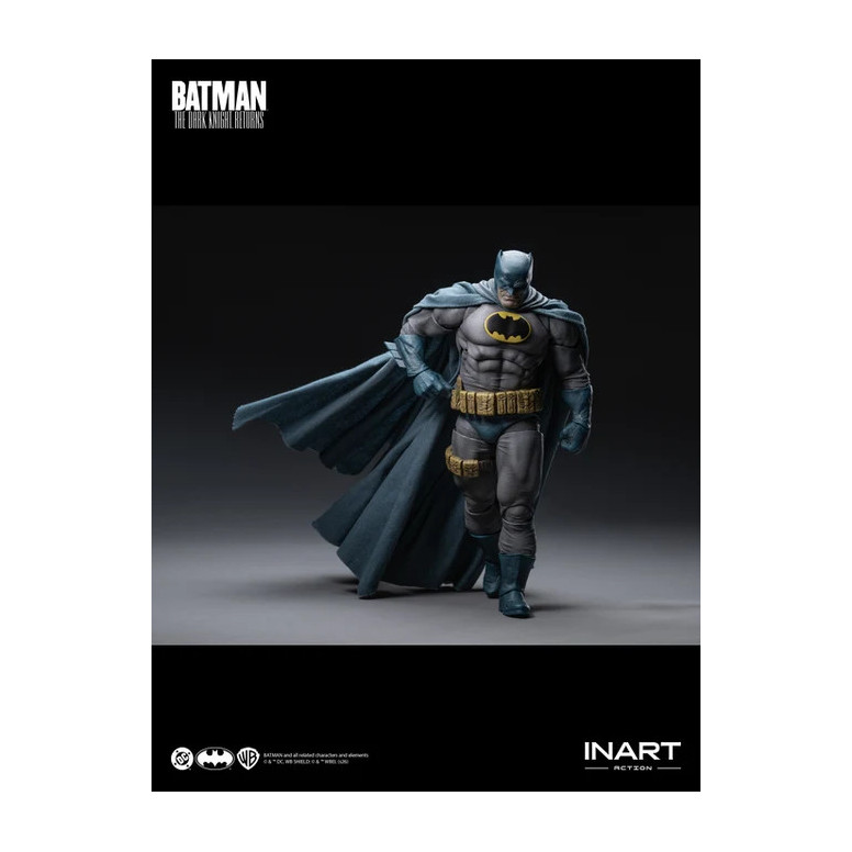 INART - Batman: El regreso del Caballero Oscuro - Figura de Batman (traje azul) a escala 1/12