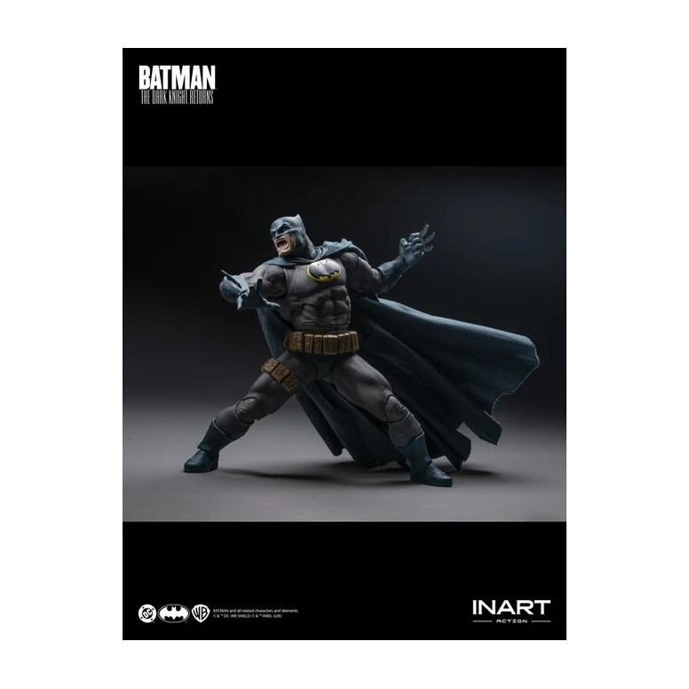 INART - Batman: El regreso del Caballero Oscuro - Figura de Batman (traje azul) a escala 1/12