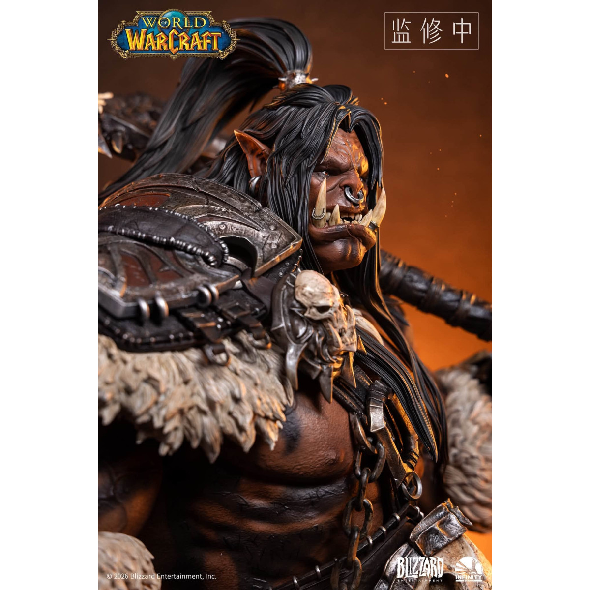 INFINITY STUDIO x BLIZZARD - Grommash Hellscream - Busto a escala 1/3 World of Warcraft