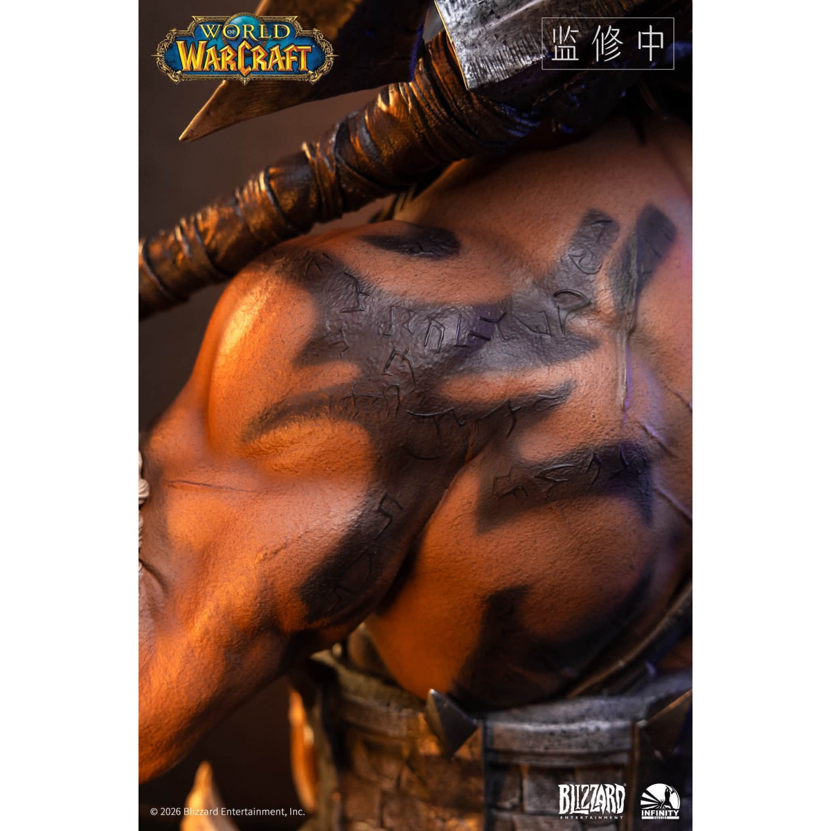 INFINITY STUDIO x BLIZZARD - Grommash Hellscream - Busto a escala 1/3 World of Warcraft