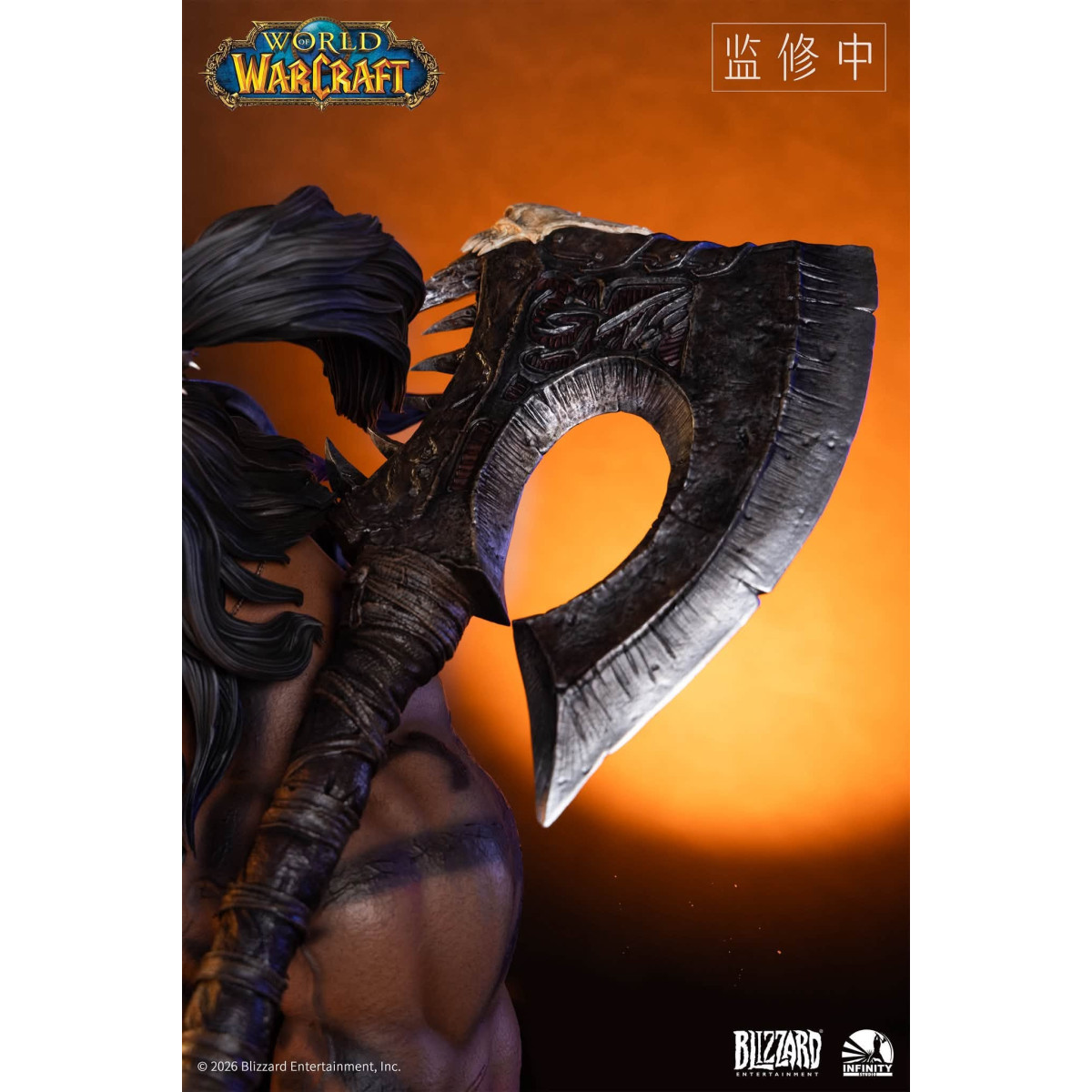 INFINITY STUDIO x BLIZZARD - Grommash Hellscream - Busto a escala 1/3 World of Warcraft
