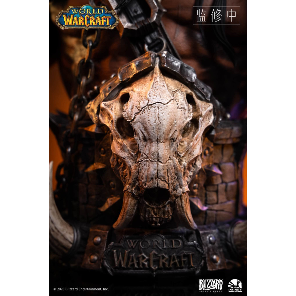 INFINITY STUDIO x BLIZZARD - Grommash Hellscream - Busto a escala 1/3 World of Warcraft