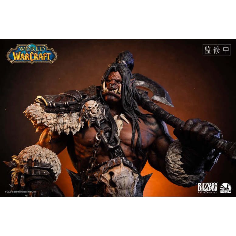 INFINITY STUDIO x BLIZZARD - Grommash Hellscream - Busto a escala 1/3 World of Warcraft