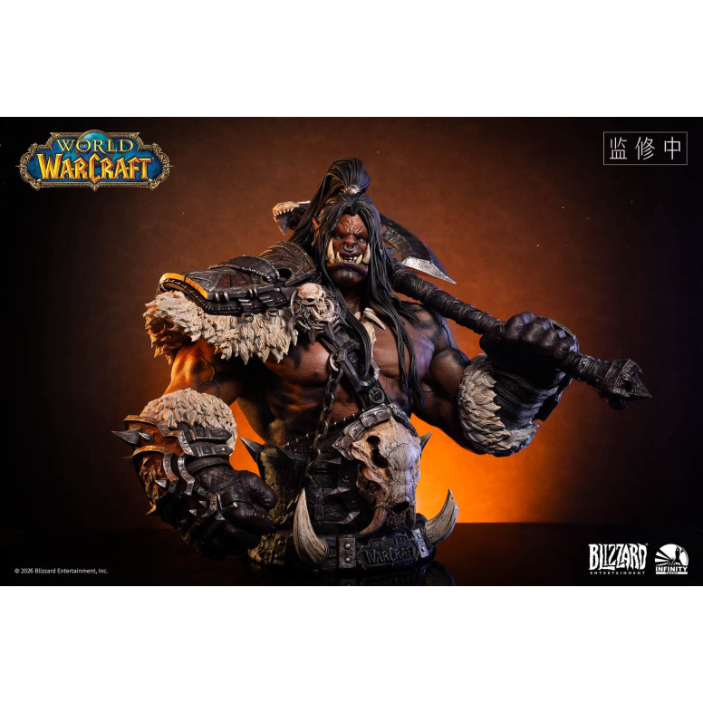 INFINITY STUDIO x BLIZZARD - Grommash Hellscream - Busto a escala 1/3 World of Warcraft