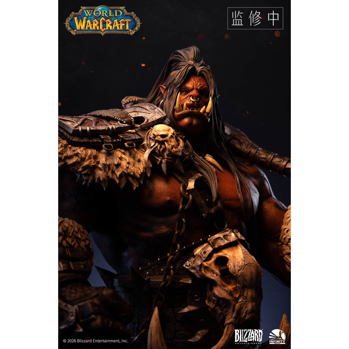 INFINITY STUDIO x BLIZZARD - Grommash Hellscream - Busto a escala 1/3 World of Warcraft
