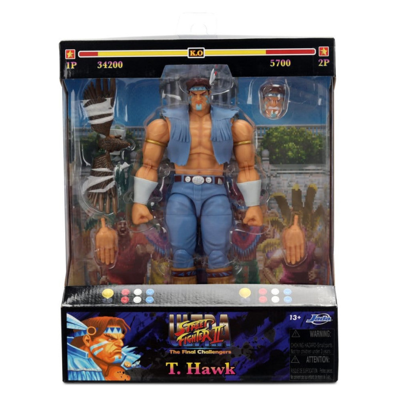 Jada Toys - T.HAWK 1/12 - Ultra Street Fighter e II: The Final Challengers - Serie 5