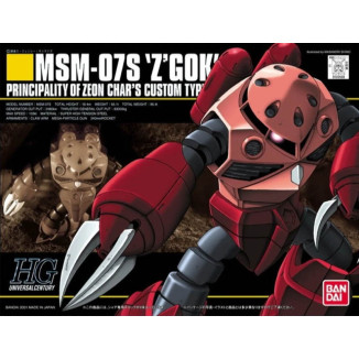 Bandai - Gunpla - Gundam 1/144 HG - MSM-07S «Z'GOK» Char's Custom - Mobile Suit Gundam - UC