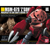 Bandai - Gunpla - Gundam 1/144 HG - MSM-07S «Z'GOK» Char's Custom - Mobile Suit Gundam - UC