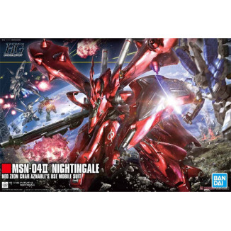 Bandai - Gunpla - Gundam 1/144 HG - Msn-04II Nightingale - Mobile Suit Gundam: El contraataque de Char