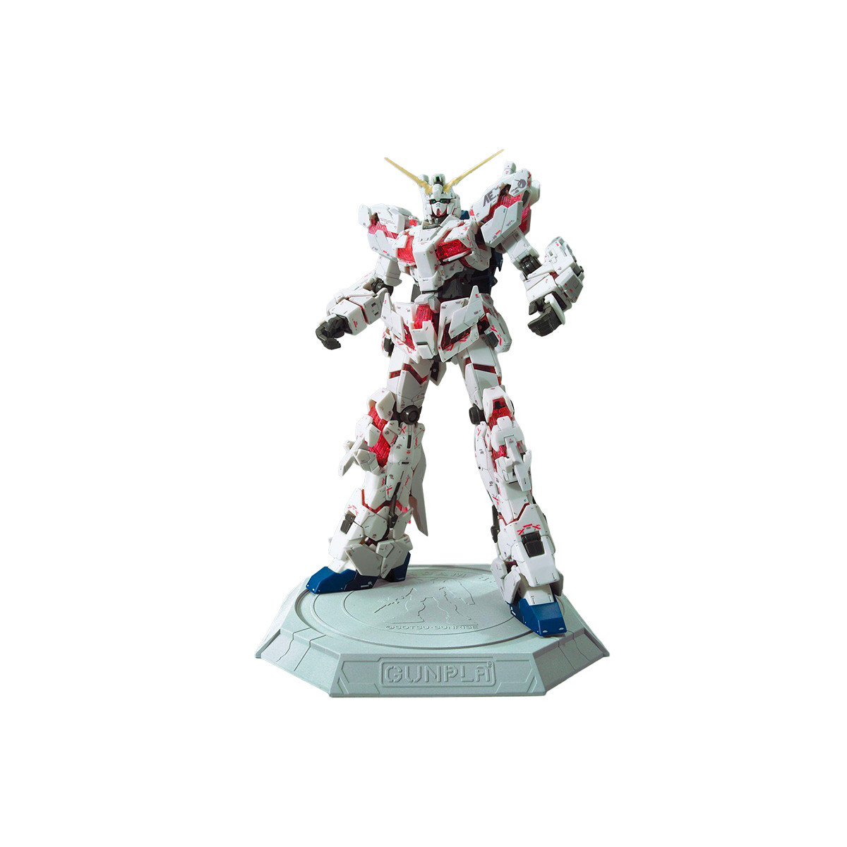 Bandai - Gunpla - 1/100 MG - RX-0 Unicorn Gundam - Mobile Suit Gundam Figura de Unicorn