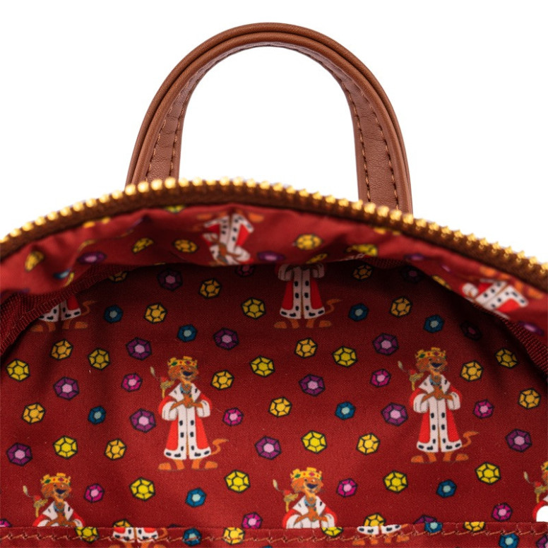 Disney Robin Hood - Mochila pequeña con estampado floral, exclusiva de Figurine Loungefly