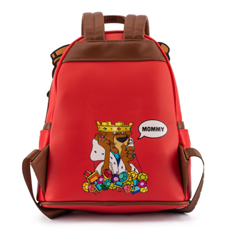 Disney Robin Hood - Mochila pequeña con estampado floral, exclusiva de Figurine Loungefly