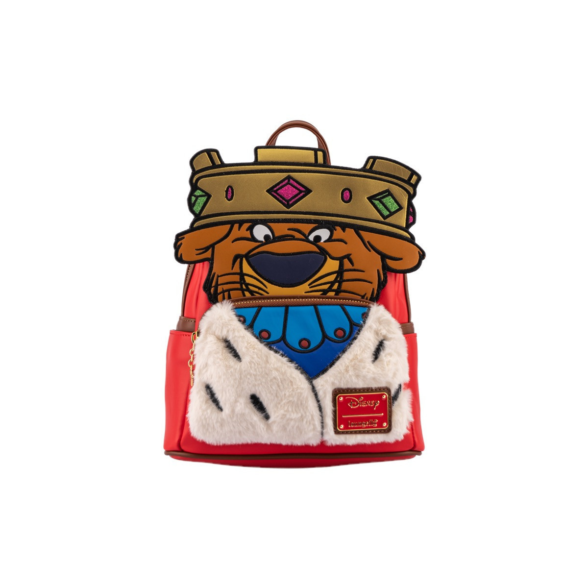 Disney Robin Hood - Mochila pequeña con estampado floral, exclusiva de Figurine Loungefly