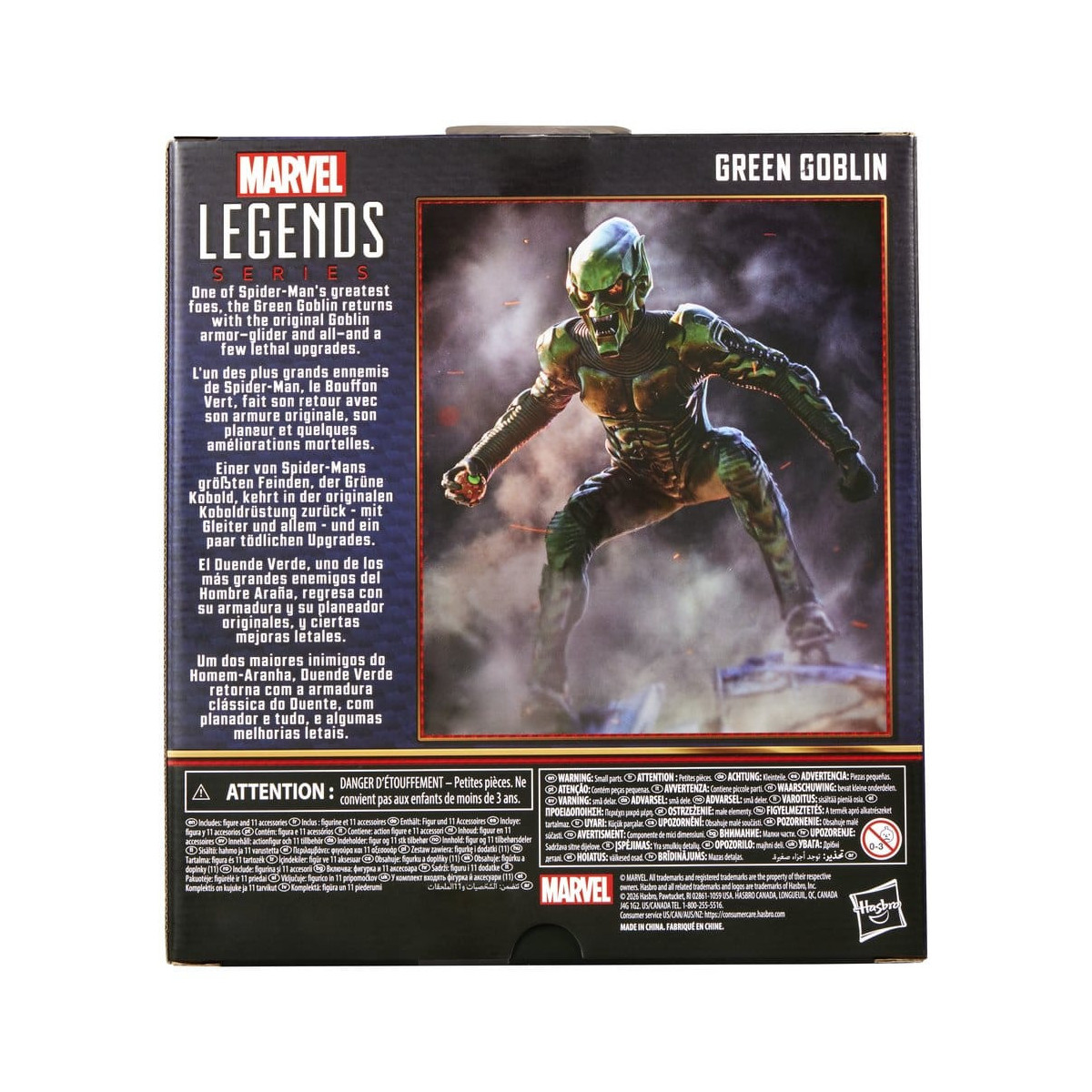 Marvel Legends Serie - El Duende Verde - Spider-Man: No Way Home