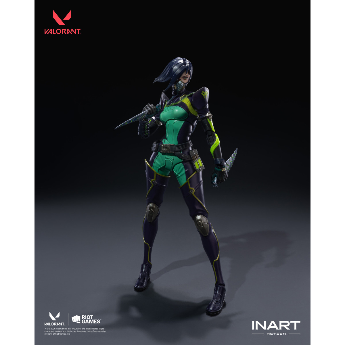 INART - Viper - Figura de Valorant a escala 1/12