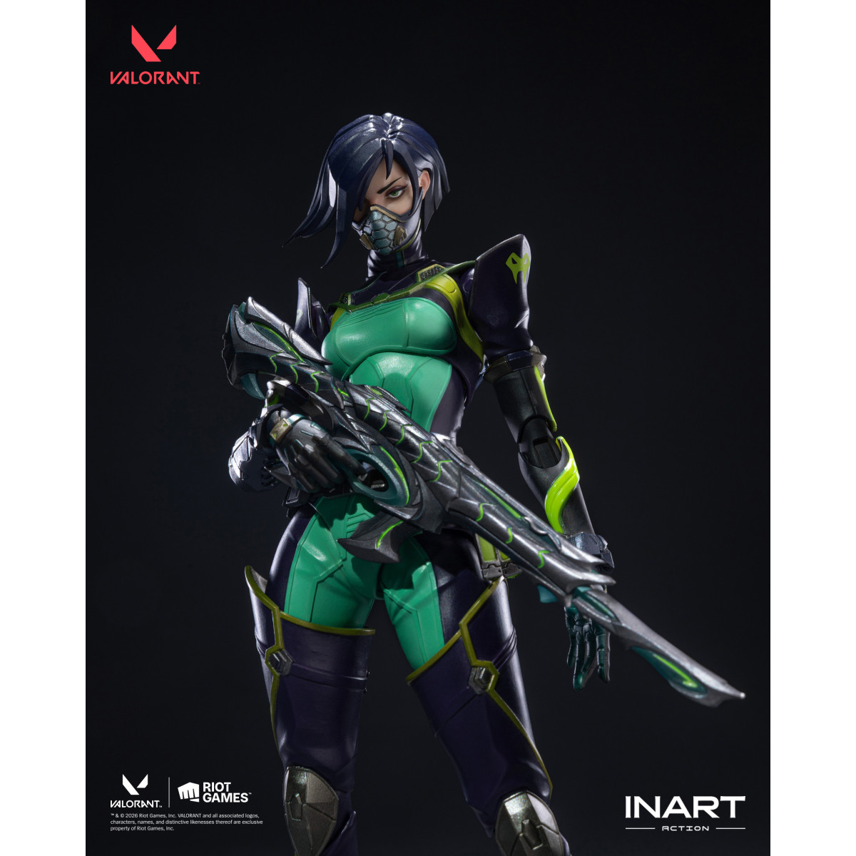 INART - Viper - Figura de Valorant a escala 1/12