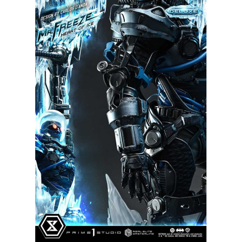 Prime 1 Studio - Mr. Freeze «Heart of Ice» (diseño de Carlos D'Anda), versión DX Bonus - Real Elite Masterline Series 1/3