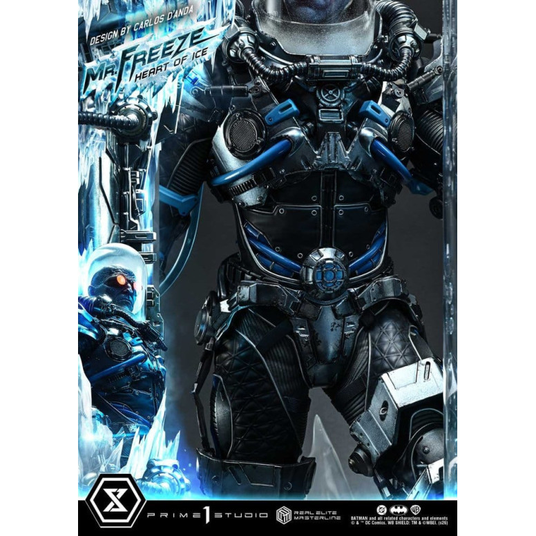 Prime 1 Studio - Mr. Freeze «Heart of Ice» (diseño de Carlos D'Anda), versión DX Bonus - Real Elite Masterline Series 1/3