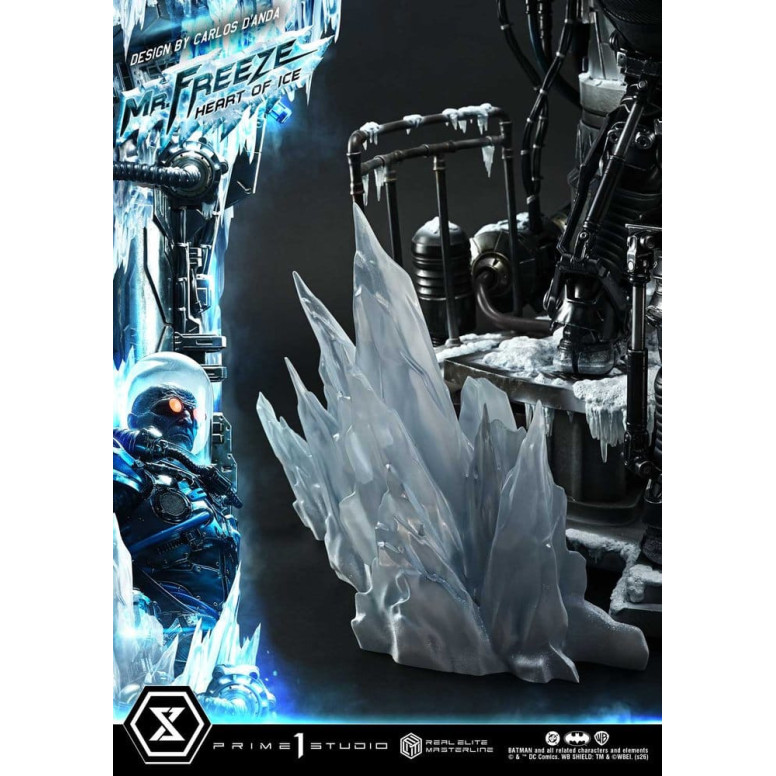 Prime 1 Studio - Mr. Freeze «Heart of Ice» (diseño de Carlos D'Anda), versión DX Bonus - Real Elite Masterline Series 1/3