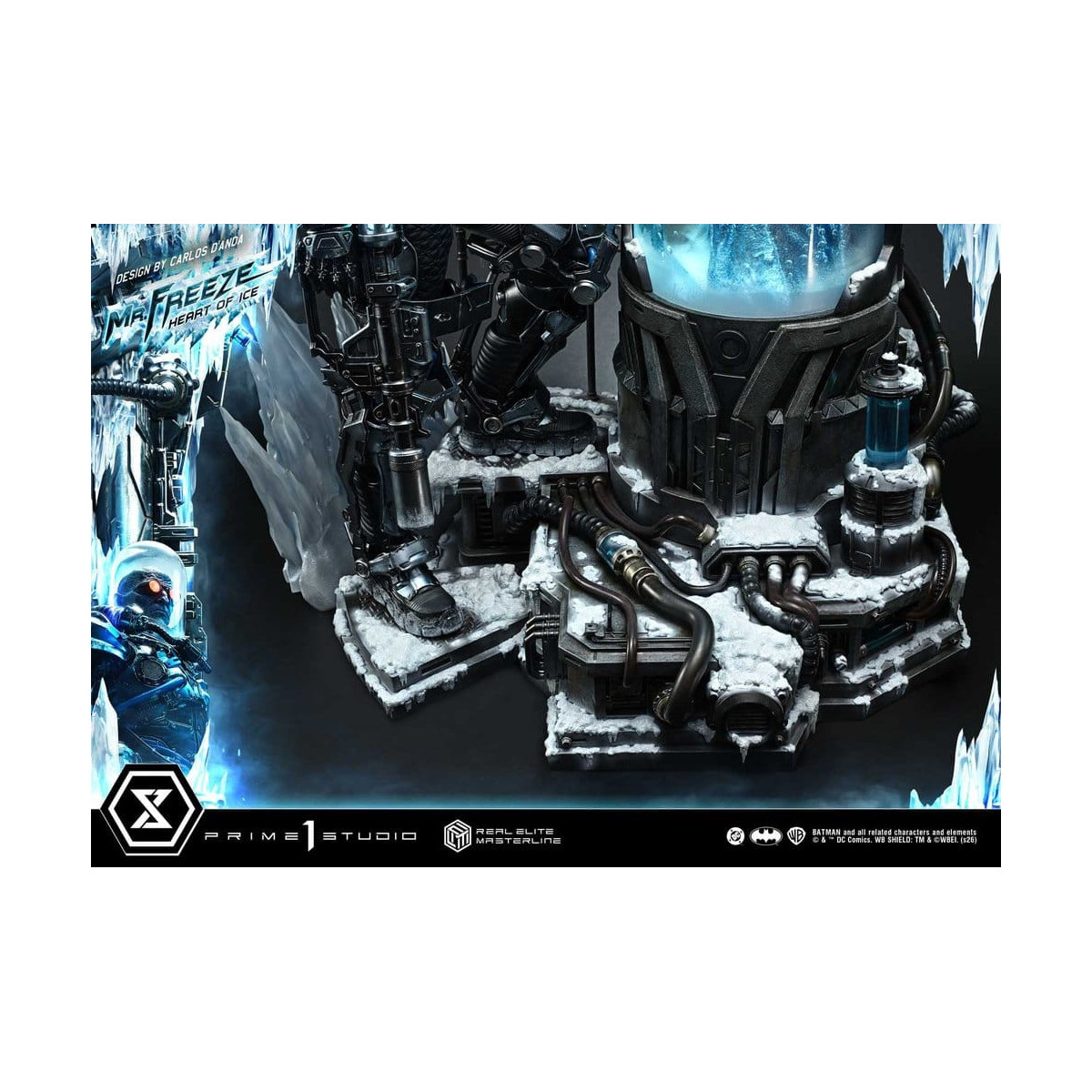 Prime 1 Studio - Mr. Freeze «Heart of Ice» (diseño de Carlos D'Anda), versión DX Bonus - Real Elite Masterline Series 1/3