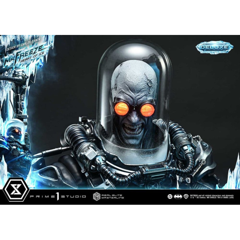Prime 1 Studio - Mr. Freeze «Heart of Ice» (diseño de Carlos D'Anda), versión DX Bonus - Real Elite Masterline Series 1/3