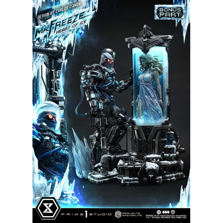 Prime 1 Studio - Mr. Freeze «Heart of Ice» (diseño de Carlos D'Anda), versión DX Bonus - Real Elite Masterline Series 1/3