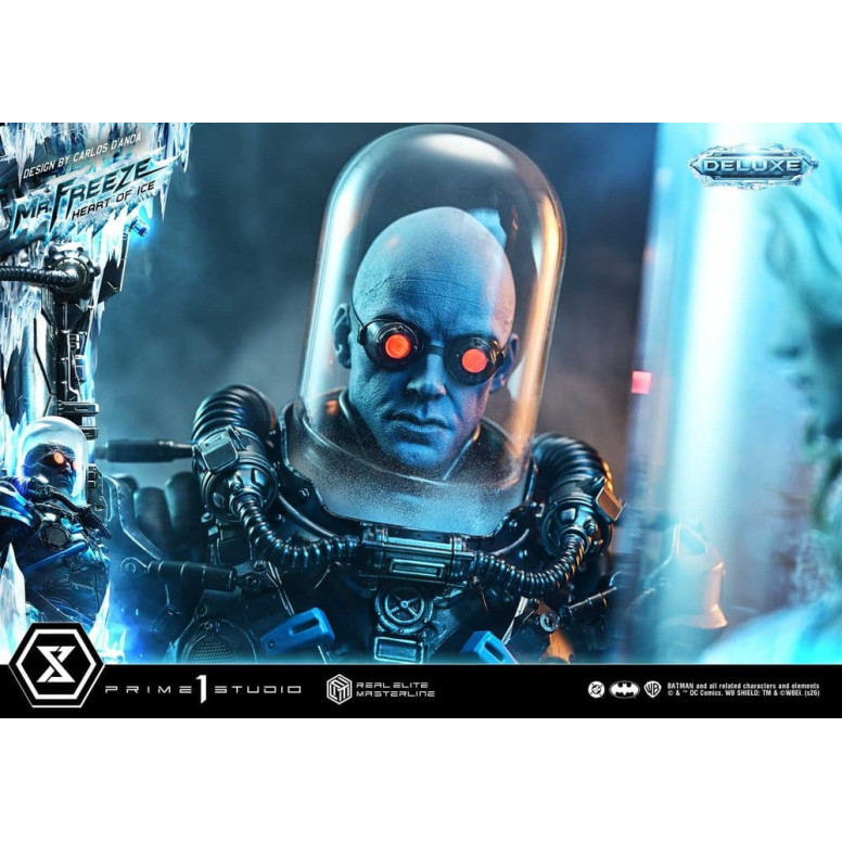 Prime 1 Studio - Mr. Freeze «Heart of Ice» (diseño de Carlos D'Anda), versión DX Bonus - Real Elite Masterline Series 1/3