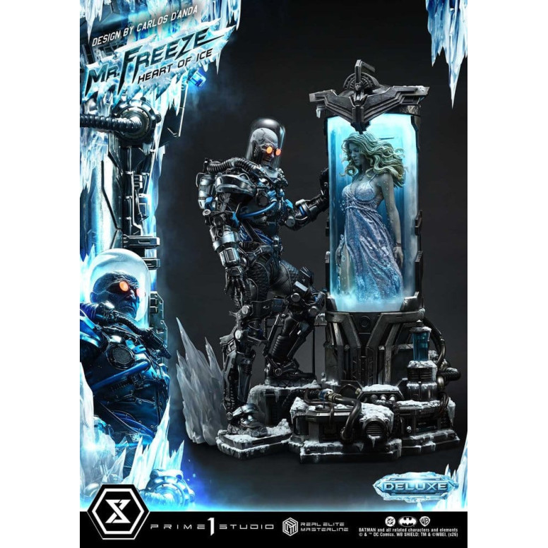 Prime 1 Studio - Mr. Freeze «Heart of Ice» (diseño de Carlos D'Anda), versión DX Bonus - Real Elite Masterline Series 1/3