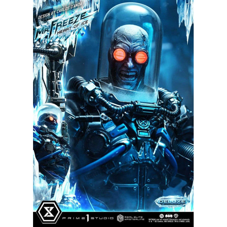 Prime 1 Studio - Mr. Freeze «Heart of Ice» (diseño de Carlos D'Anda), versión DX - Serie Real Elite Masterline 1/3